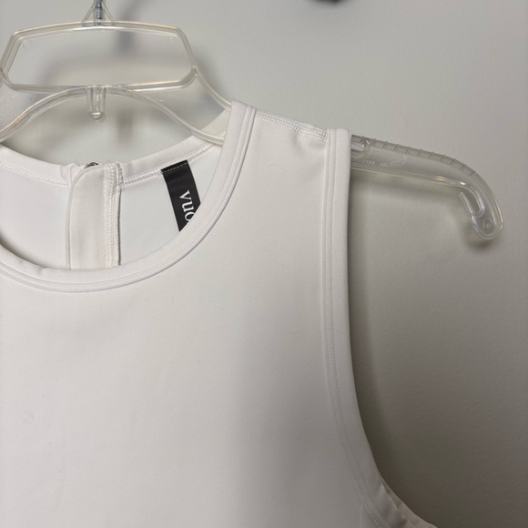 Vuori Topspin Dress in White - Picture 4 of 7